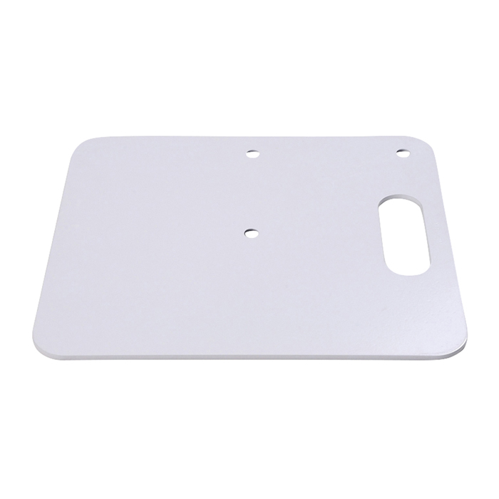 Base Plate - Powder coated 350 x 300 mm (W x L) - 4 kg - white - Onlinediscowinkel.nl