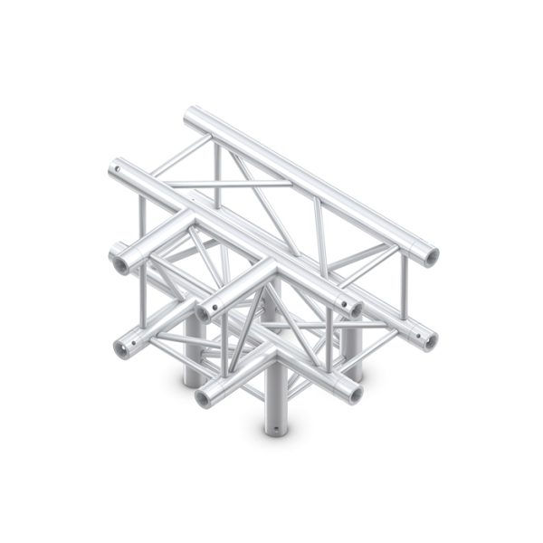 Pro-30 Square F Truss - T-cross + Down 4-way - Onlinediscowinkel.nl