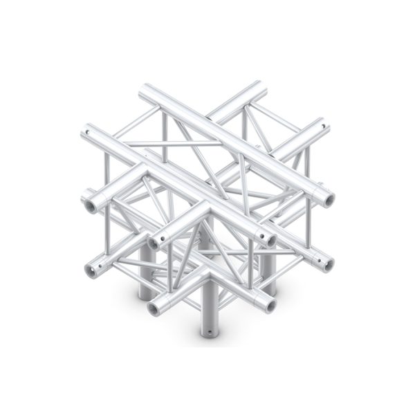 Pro-30 Square F Truss - Cross + Down 5-way - Onlinediscowinkel.nl