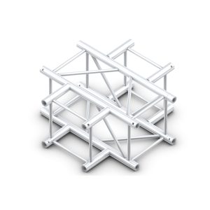Pro-40 Square F Truss - Cross 4-way F (Prolyte Ø 27