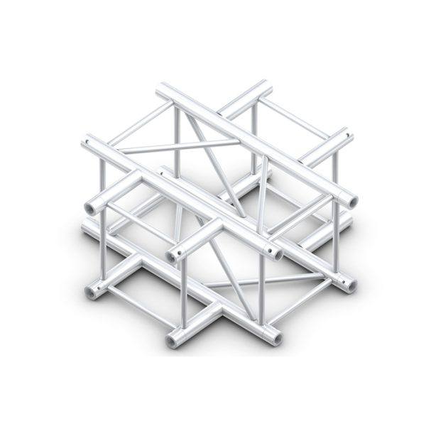 Pro-40 Square F Truss - Cross 4-way - Onlinediscowinkel.nl