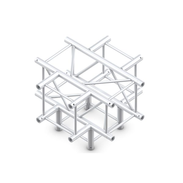 Pro-40 Square F Truss - Cross + Down 5-way - Onlinediscowinkel.nl