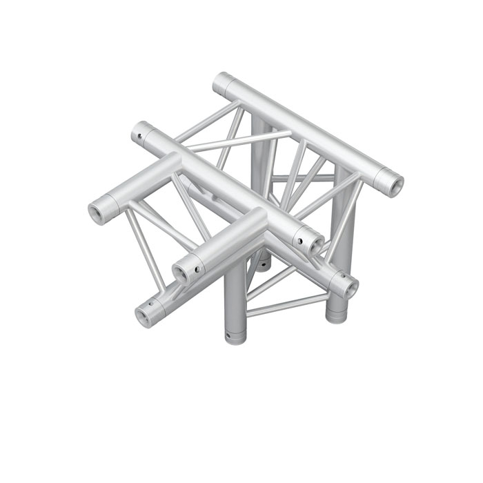 Pro-30 Triangle F Truss - T-Cross + down 4-way - 50 cm - Onlinediscowinkel.nl