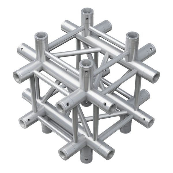 Pro-30 Square G Truss - Cross up/down 6-way - 50 cm - Onlinediscowinkel.nl