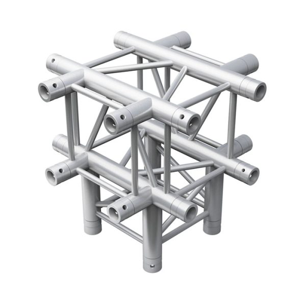 Pro-30 Square P Truss - Cross + Down 5-way - 50 cm - Onlinediscowinkel.nl