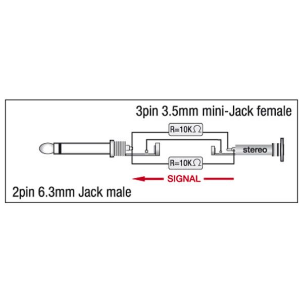 incl. 2x 10 kilo-Ohm resistors - Onlinediscowinkel.nl