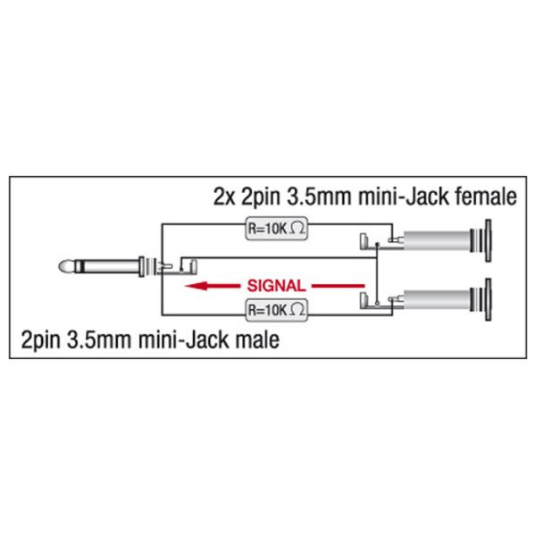 incl. 2 x  10 kilo-Ohm resistors - Onlinediscowinkel.nl