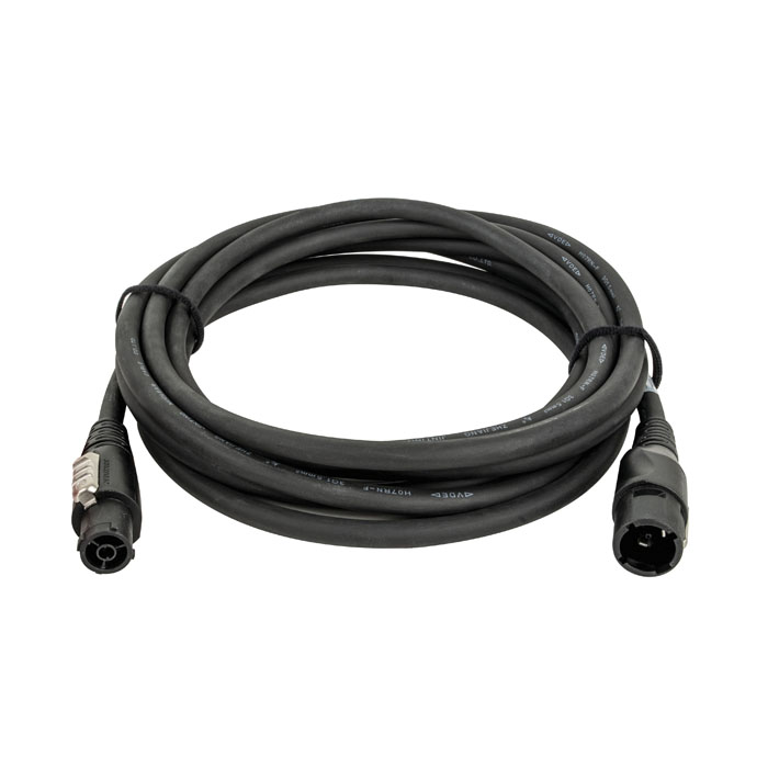 Power Cable powerCON TRUE1 male/female 3x 2.5 mm² - Onlinediscowinkel.nl