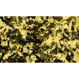 Metallic Confetti - Rectangle Gold