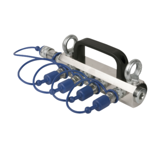 CO₂ 3/8 Q-Lock 4-way Distributor Closed system - Onlinediscowinkel.nl