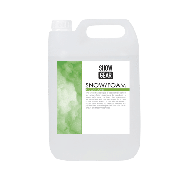 Snow/Foam Liquid 5 litre - Onlinediscowinkel.nl