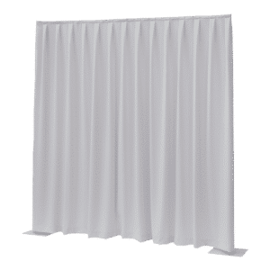 P&D Curtain Dimout 260 g/m² White - 330 x 400 cm (W x H) - pleated - Onlinediscowinkel.nl