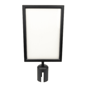 Sign Holder for Barrier Black - Onlinediscowinkel.nl