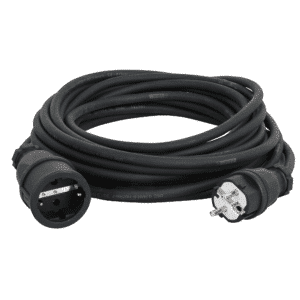 Extension Cable Schuko/Schuko Titanex with PCE 3x 1.5 mm² - Onlinediscowinkel.nl