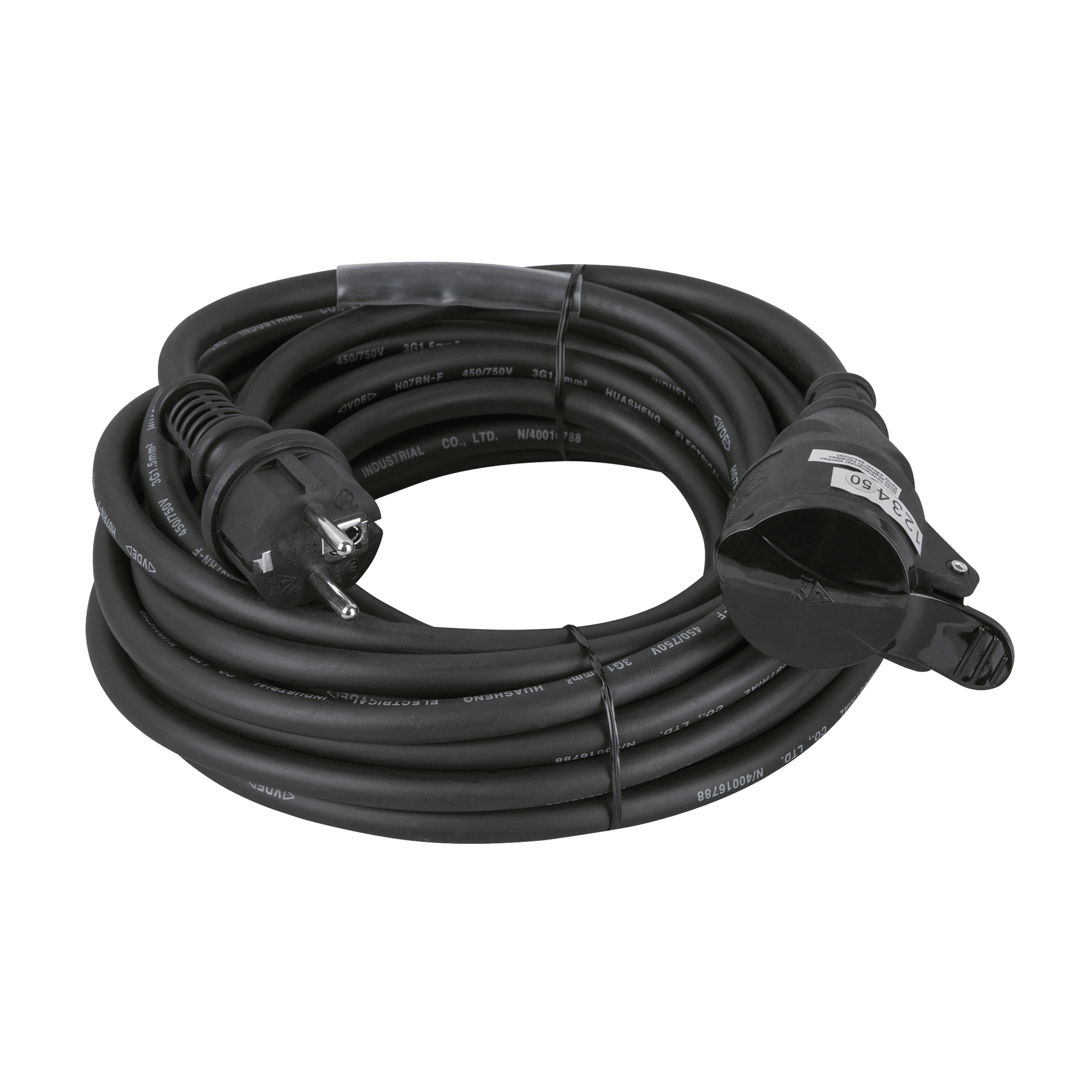 Schuko-Schuko Extension cable 3x 1.5 mm² - Onlinediscowinkel.nl