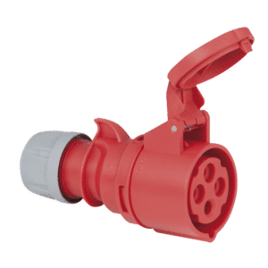 CEE 16 A/400 V 4P Plug Female Red