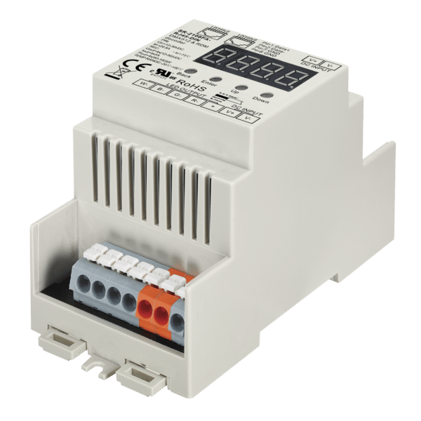 Play-III DMX Din Rail Decoder - Onlinediscowinkel.nl