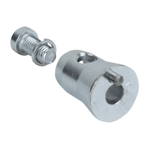 Half Connector Male M12 - Onlinediscowinkel.nl
