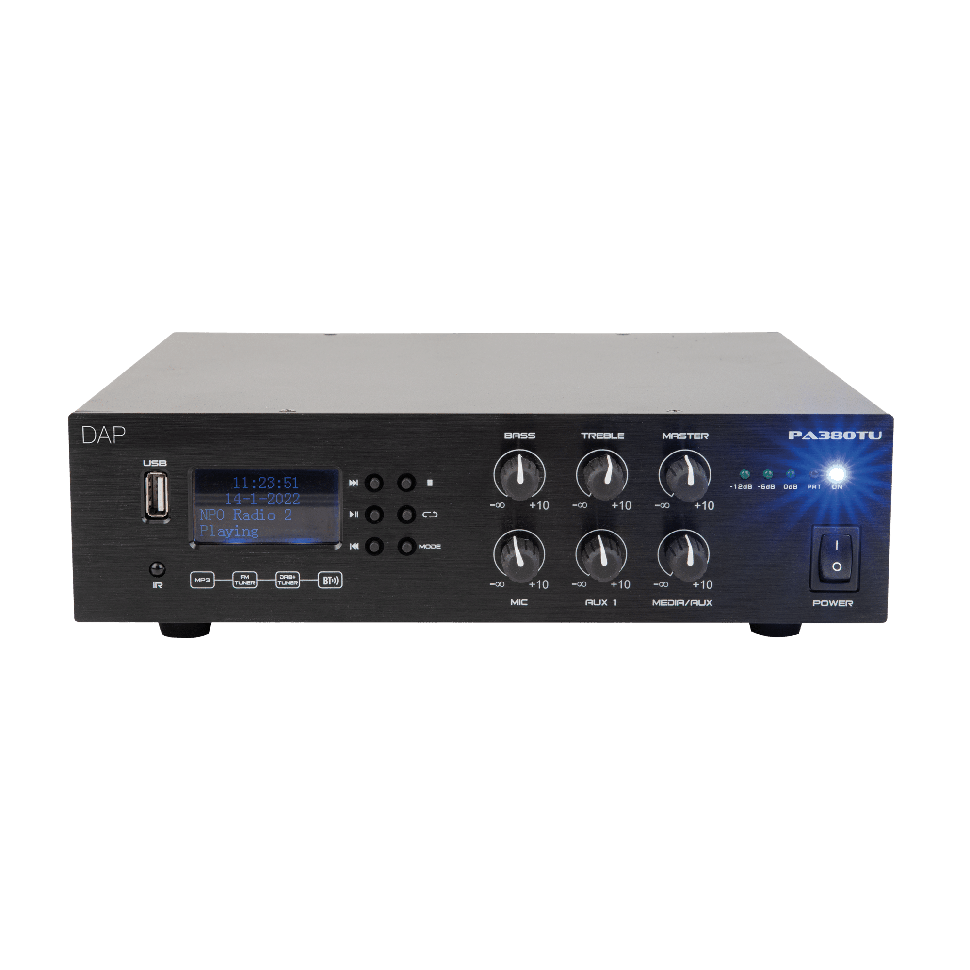 PA-380TU 80 W 100 V Amplifier - Onlinediscowinkel.nl
