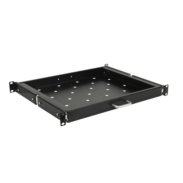 1U Sliding Rack Mount Shelf - Onlinediscowinkel.nl