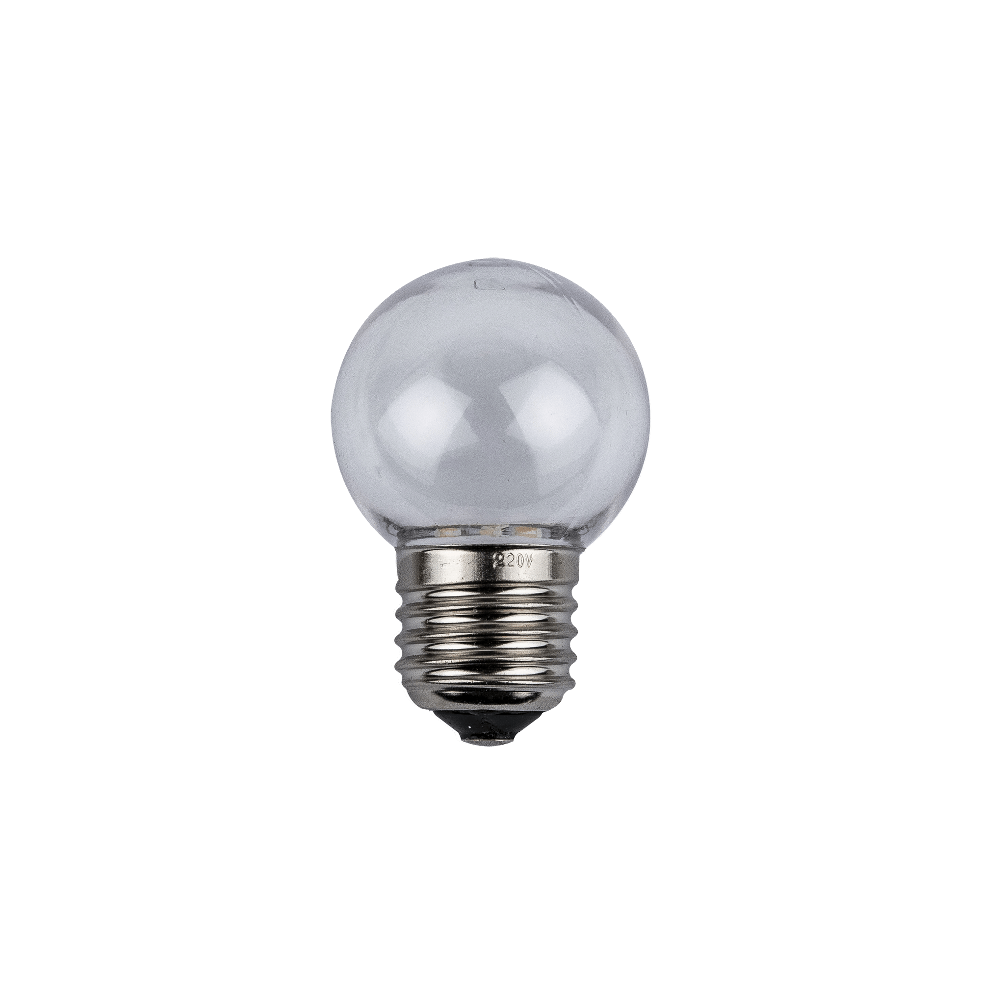 G45 LED Bulb E27 - WW - Clear - Onlinediscowinkel.nl