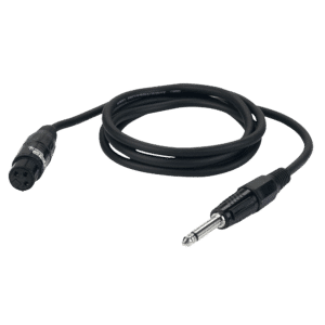 FL02 - unbal. XLR/F 3P to Jack mono - Onlinediscowinkel.nl