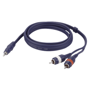 FL30 - stereo mini-jack to 2 RCA male L/R - Onlinediscowinkel.nl