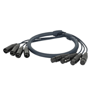DMX Snake 4-way 3-pin XLR - Onlinediscowinkel.nl