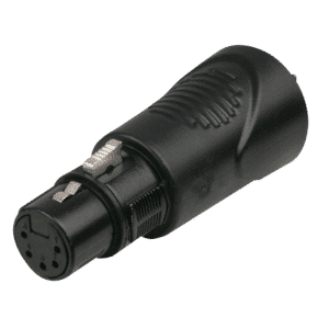 FLA41 - XLR 5P female to RJ45 female - Onlinediscowinkel.nl