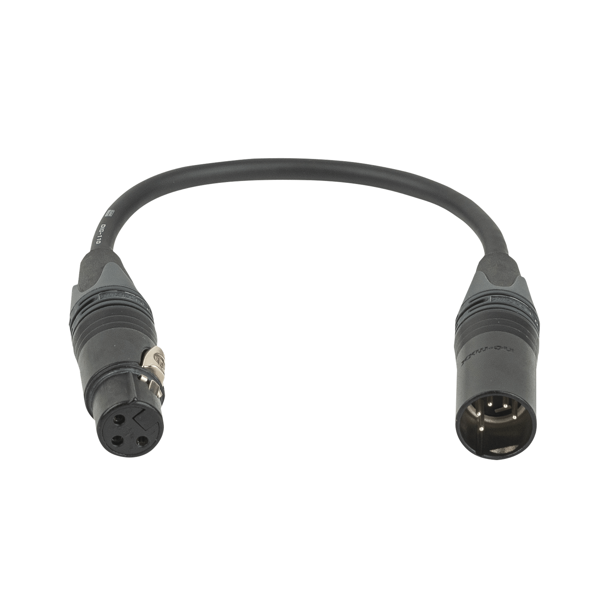 3-pin female to 5-pin male DMX adapter - Neutrik XX - Onlinediscowinkel.nl