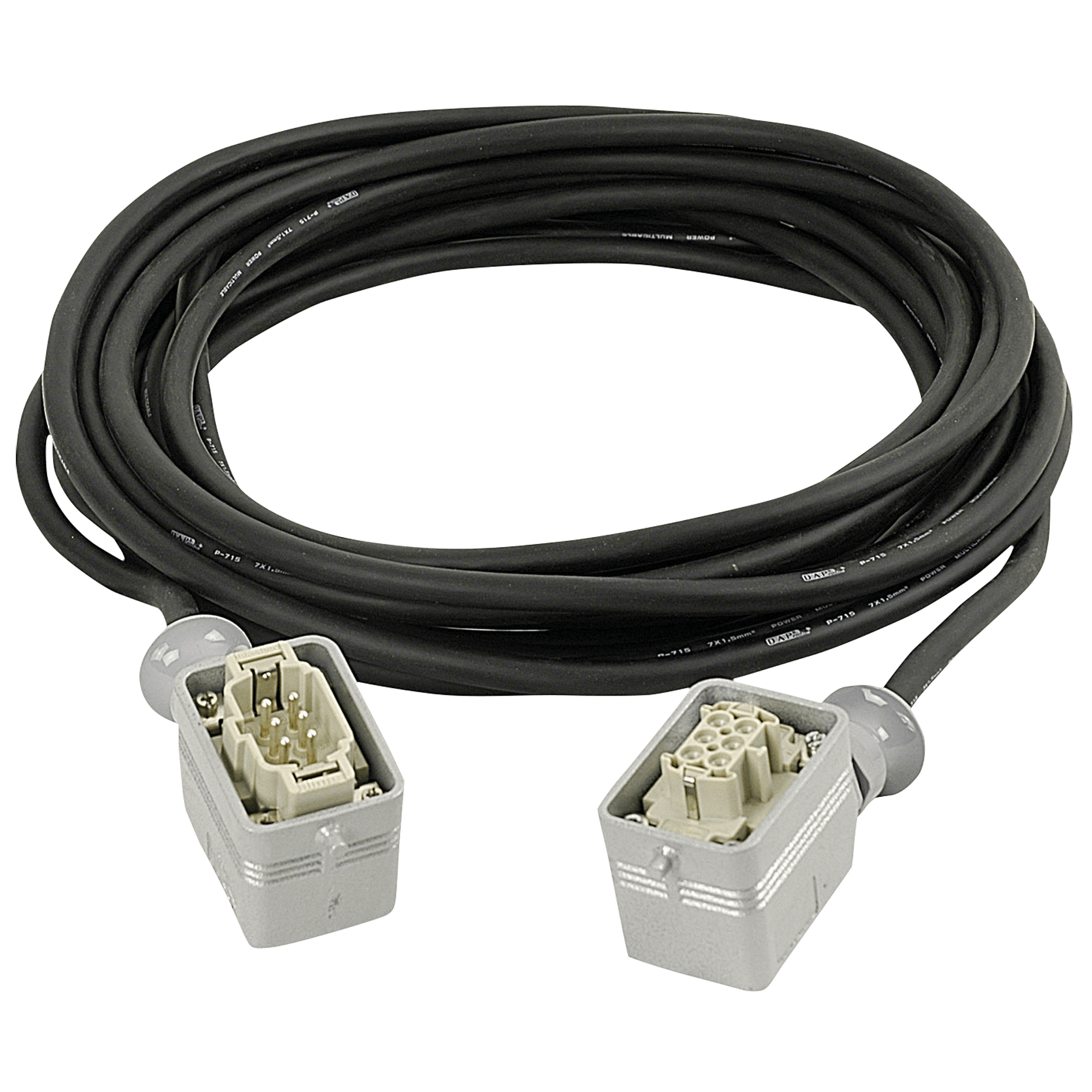 Power Multicable 6-Pin Male-Female