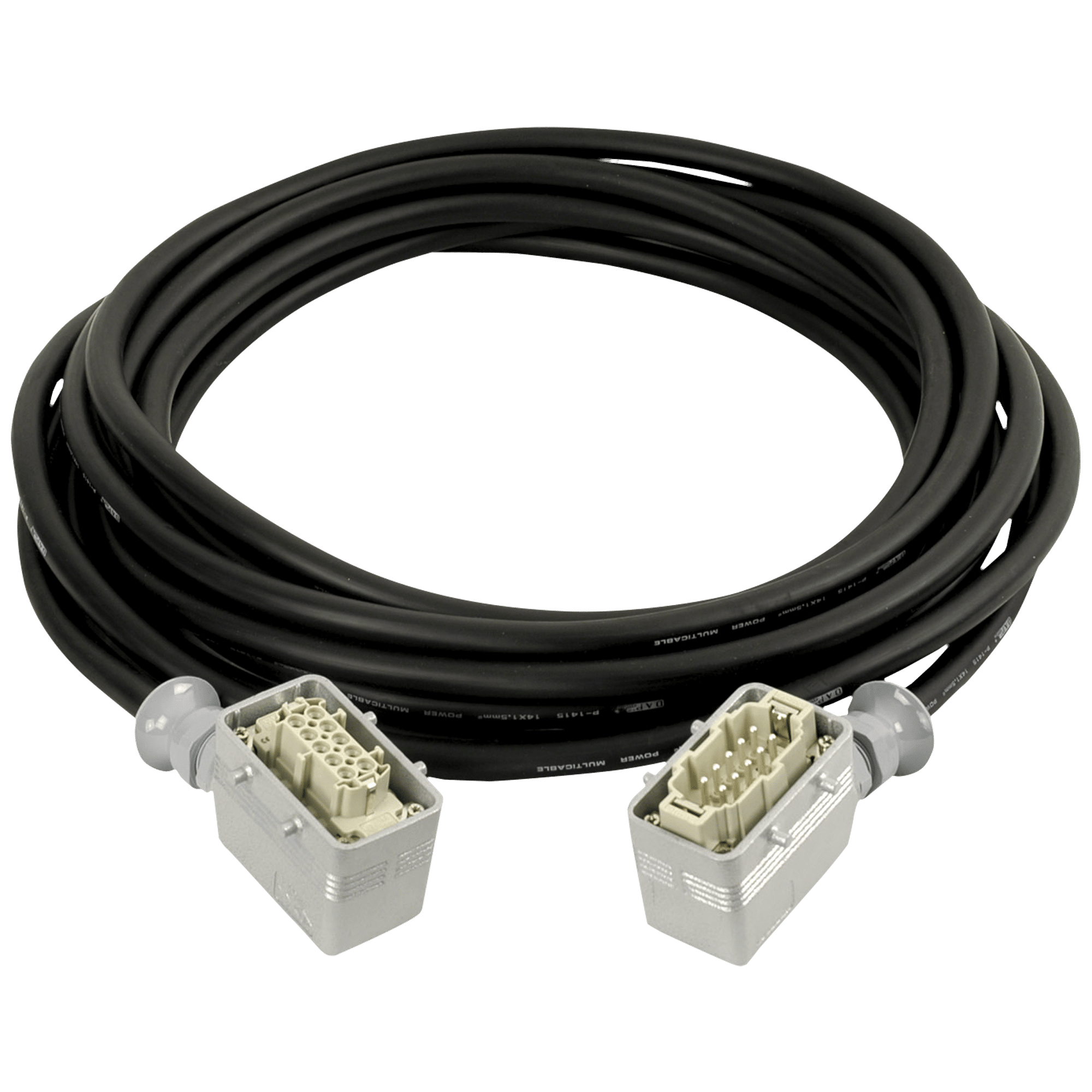 Power Multicable 10 Pin Male-Female