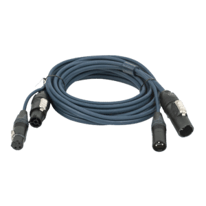 FP-13 Hybrid Cable - powerCON TRUE1 & 3-pin XLR - DMX / Power - Onlinediscowinkel.nl