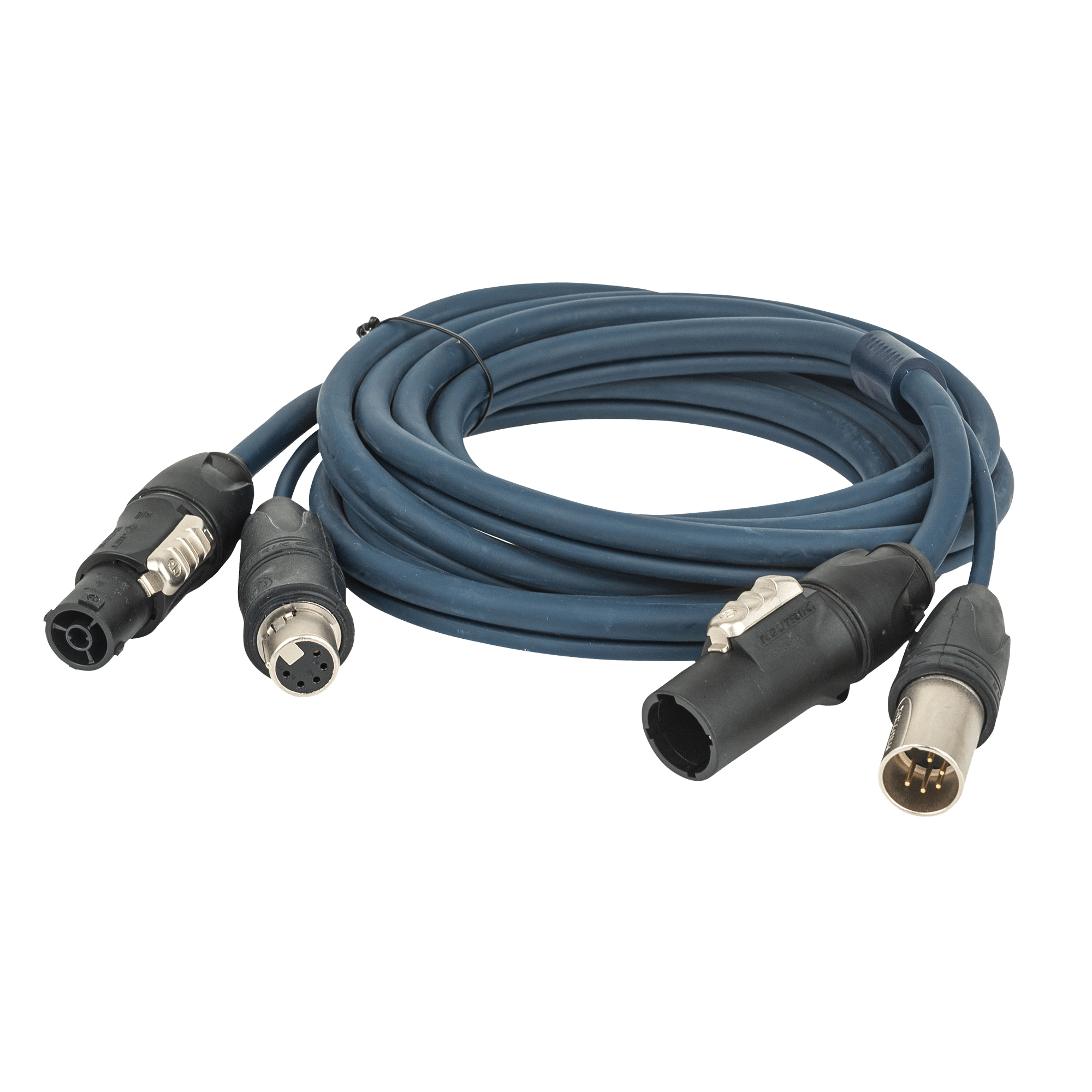 FP-16 Hybrid Cable - powerCON TRUE1 & 5-pin XLR IP - DMX / Power - Onlinediscowinkel.nl