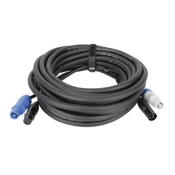 FP20 Hybrid Cable - Power Pro & 3-pin XLR - DMX / Power - Onlinediscowinkel.nl