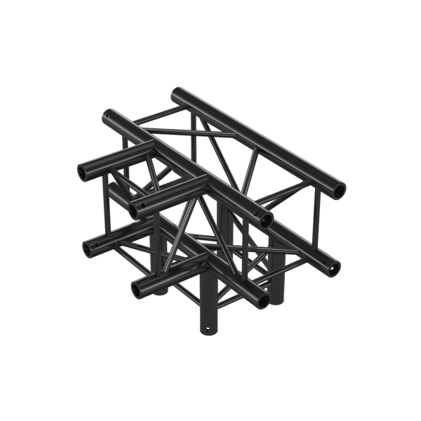 Pro-30 Square F Truss - T-cross + Down 4-way - Onlinediscowinkel.nl