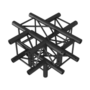 Pro-30 Square F Truss - Cross + Down 5-way F (Prolyte Ø 27