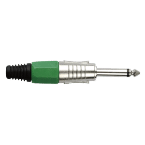 6.3 mm Jack Plug Mono Nickel housing - Onlinediscowinkel.nl