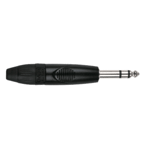 6.3 mm Jack X-type Stereo Black - Onlinediscowinkel.nl
