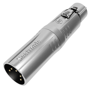 XLR 5P male to XLR 3P female - Onlinediscowinkel.nl