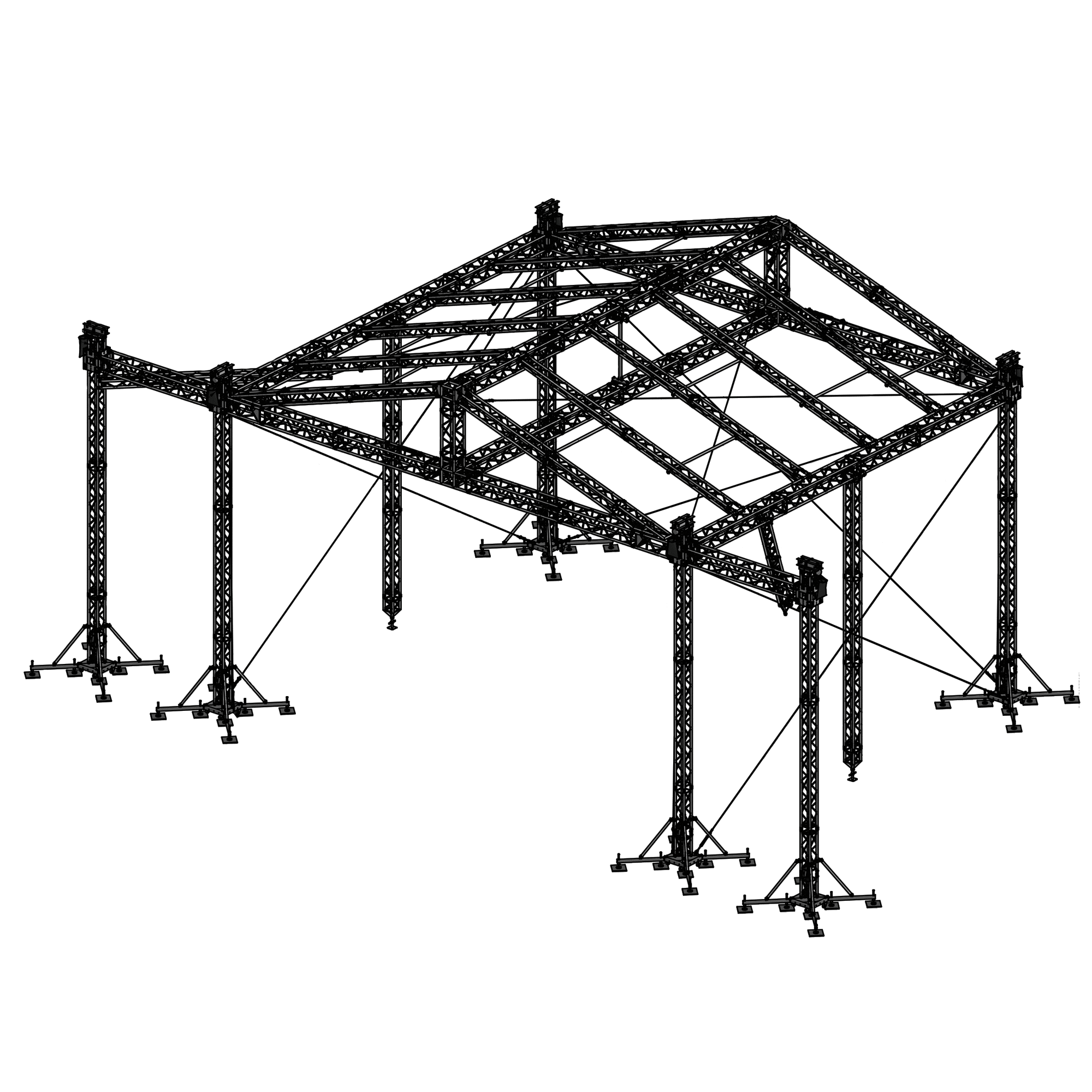 MR2 Roof System incl. PA Wings and B1 canopy - Onlinediscowinkel.nl