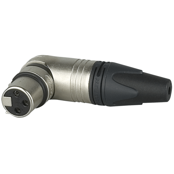 XLR 3P 90° Connector - female - Neutrik RX - Onlinediscowinkel.nl