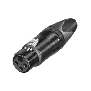 XLR 3P Connector - female - Onlinediscowinkel.nl