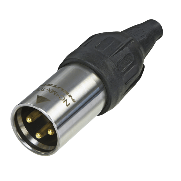 XLR 3P Connector male TOP - Onlinediscowinkel.nl