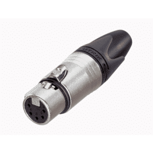 XLR 5P Connector - female - Neutrik XX Silver - Onlinediscowinkel.nl