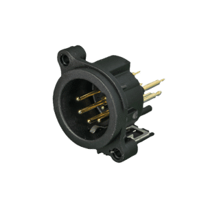 XLR 5P Receptacle - male - Onlinediscowinkel.nl