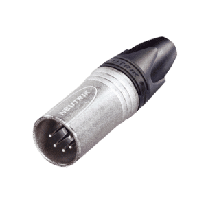 XLR 5P Connector - male - Neutrik XX Silver - Onlinediscowinkel.nl