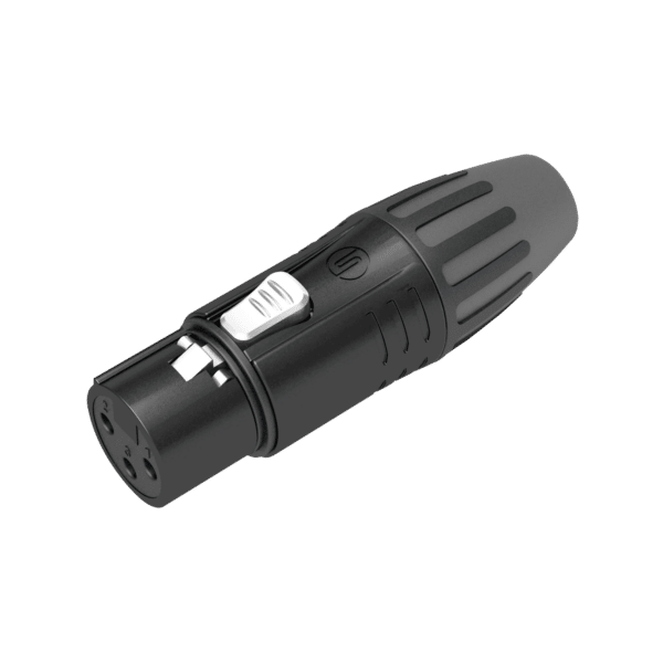 XLR 3P Connector - female - Onlinediscowinkel.nl