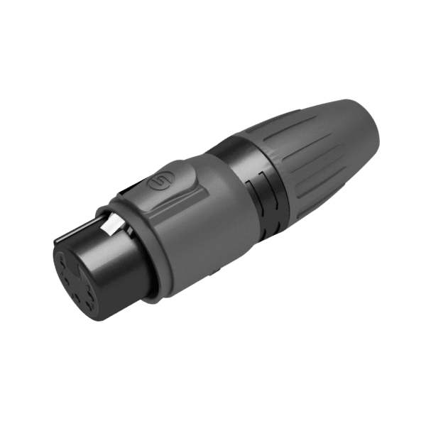 XLR 5P Connector - female - IP65 - Onlinediscowinkel.nl