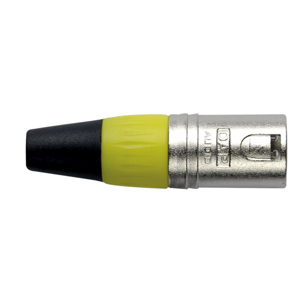 XLR 3P Connector - male - nickel housing - Onlinediscowinkel.nl